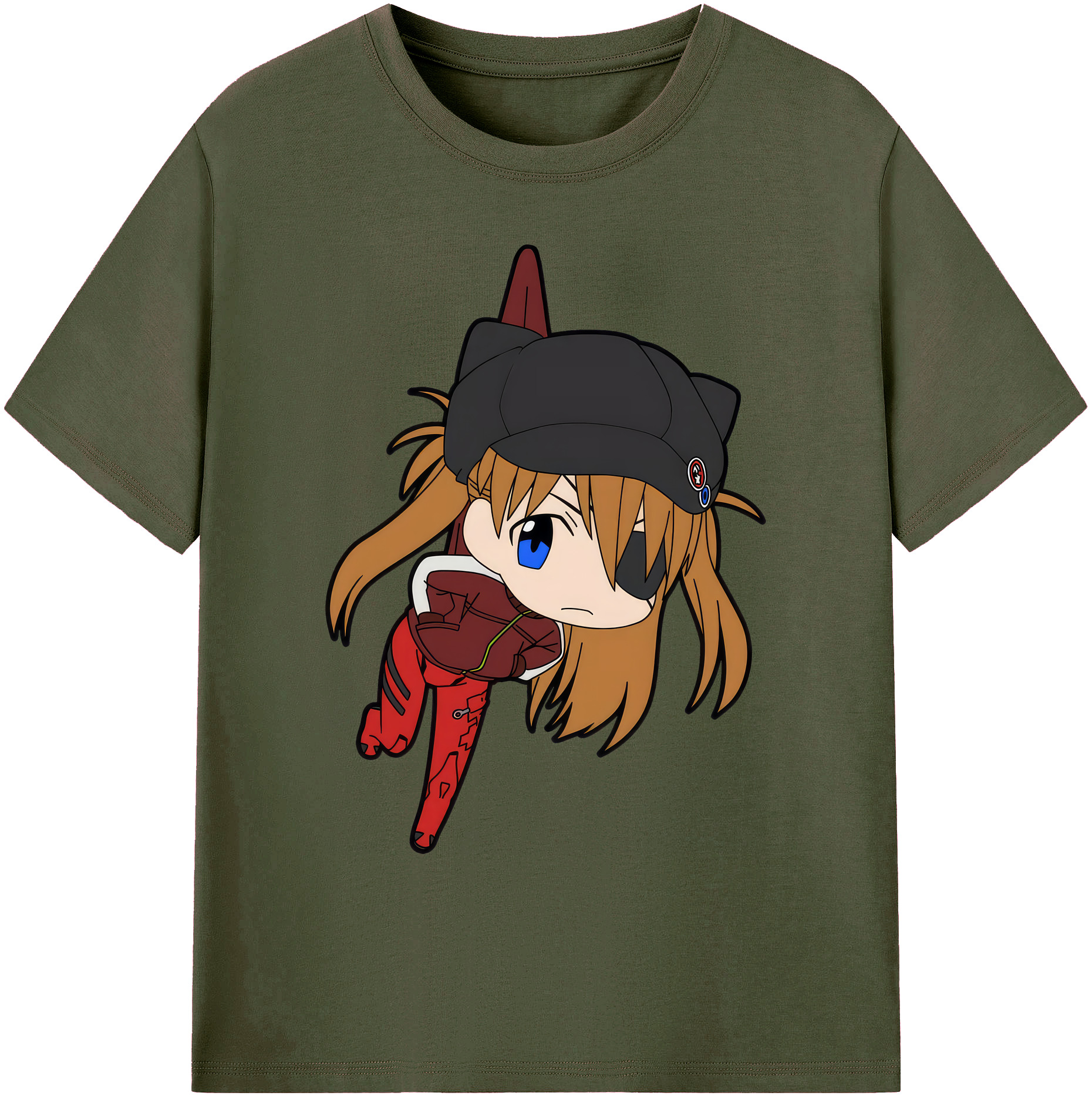 （画像用） EVA 新世紀エヴァンゲリオン 綿100％ メンズ半袖Tシャツ｜肌触りやわらか＆通気性